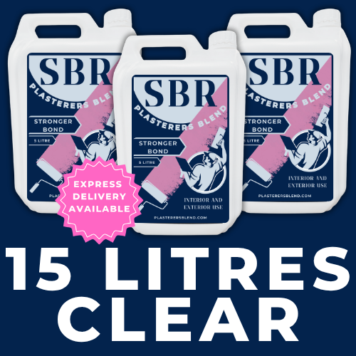 CLEAR 15 Litres Plasterers Blend SBR