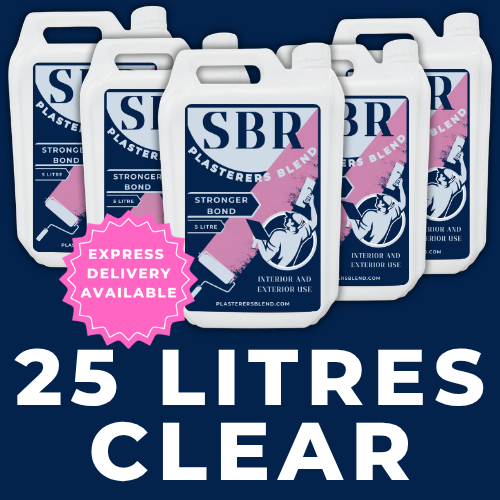 CLEAR 25 Litres Plasterers Blend SBR
