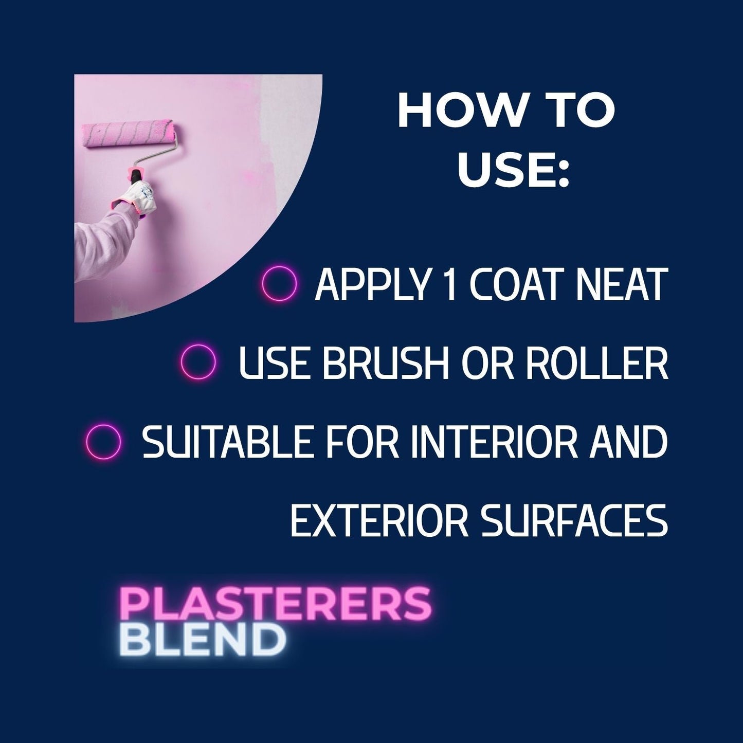 PINK 25 litres Plasterers Blend SBR