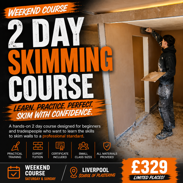 Weekend Plastering Courses