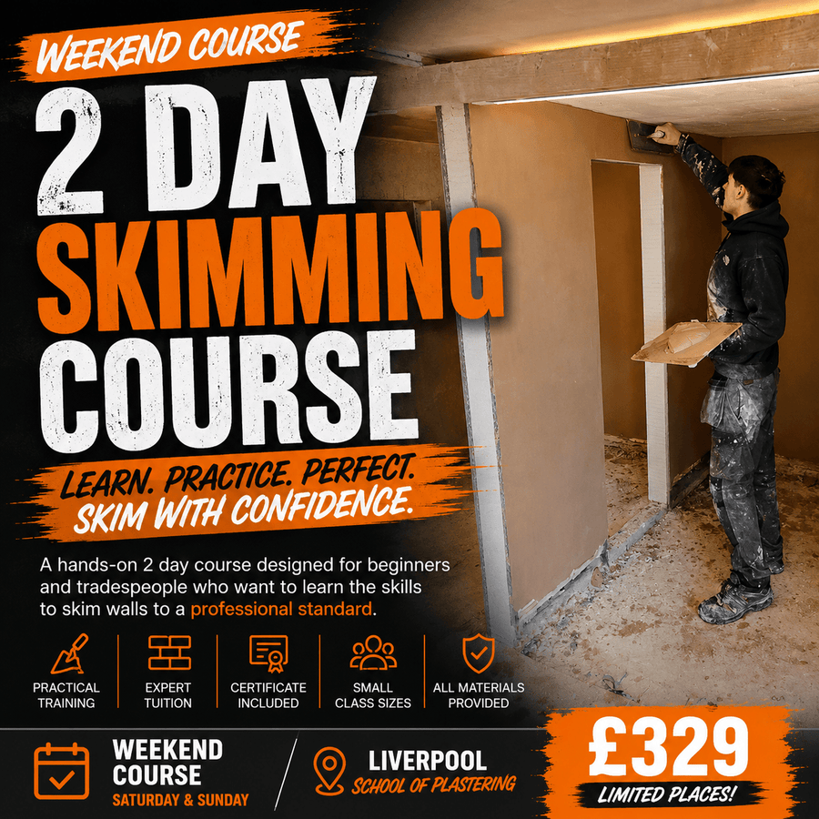Weekend Plastering Courses