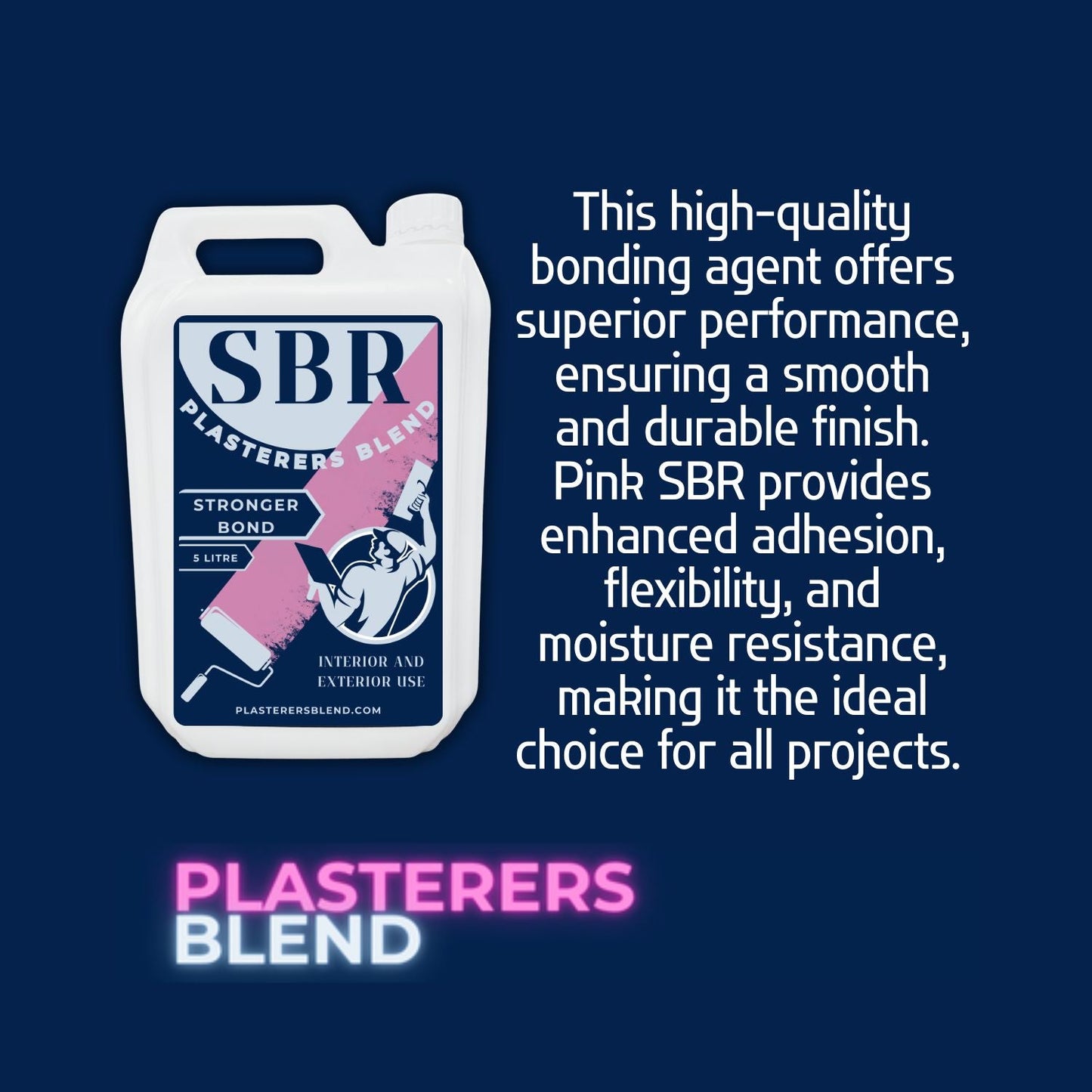 CLEAR 25 Litres Plasterers Blend SBR