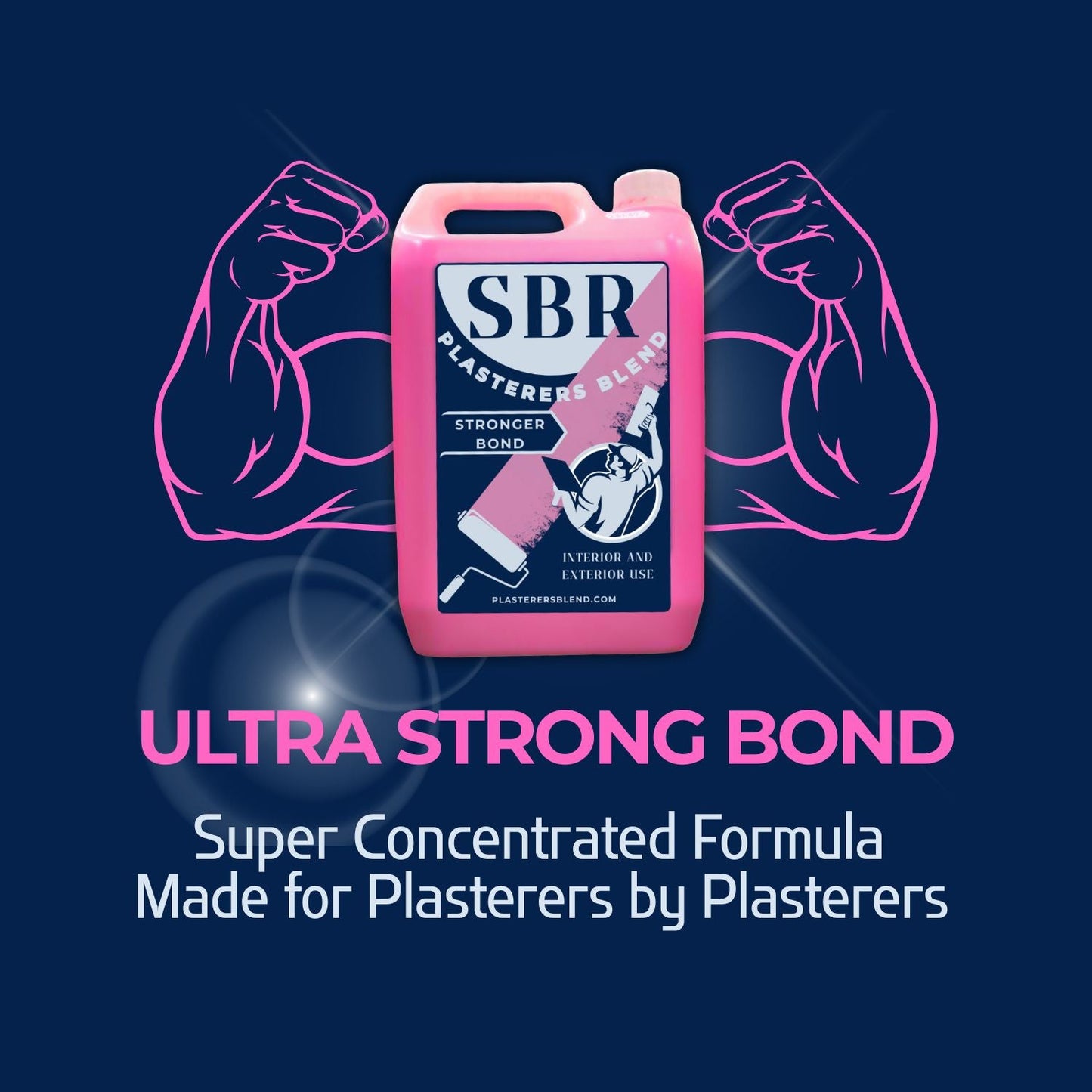 PINK 25 litres Plasterers Blend SBR