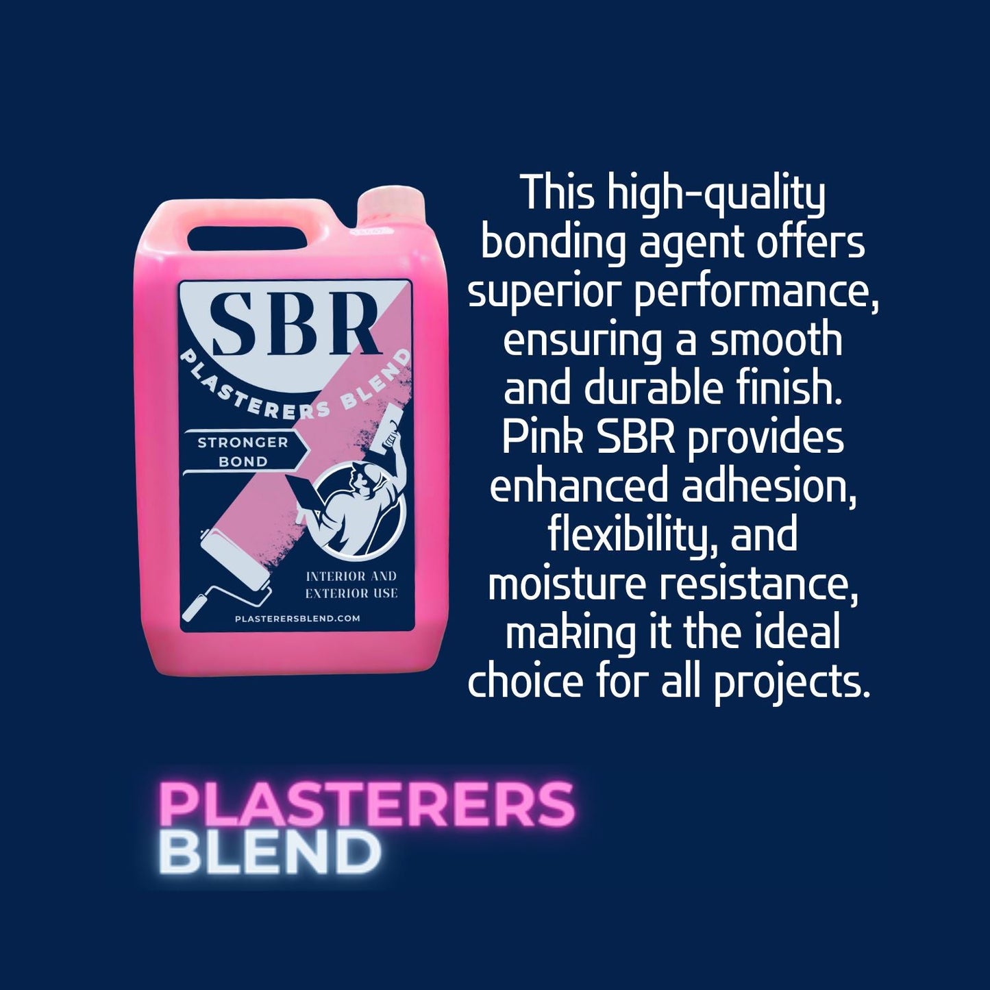 PINK 25 litres Plasterers Blend SBR