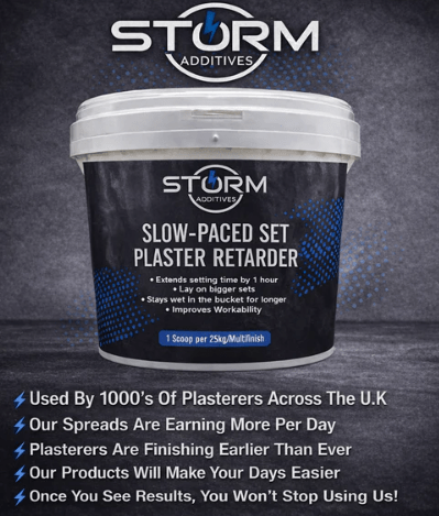 Slow-Paced Set Plaster Retarder Extratime Storm Additives