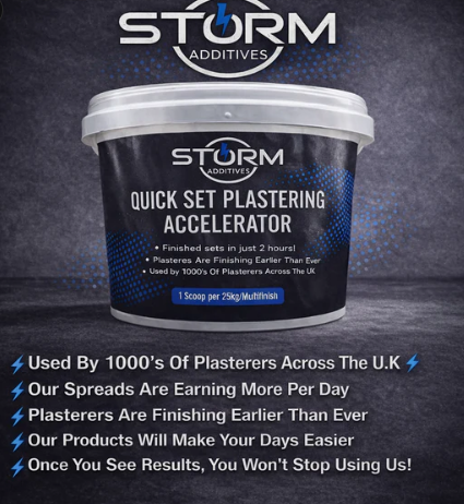 Storm Additives Quick Set Plaster Accelerator