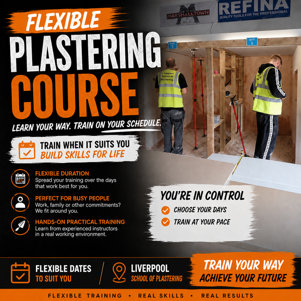 Flexible Plastering Course (Skimming + Boarding)